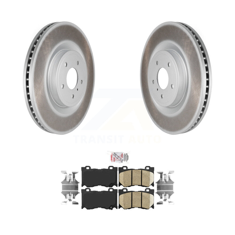 Coated Disc Rotors and Ceramic Brake Pads Kit-KGA-100315 - Kit.bestparts.ca
