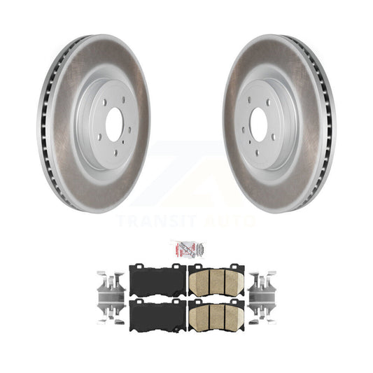 Coated Disc Rotors and Ceramic Brake Pads Kit-KGA-100315 - Kit.bestparts.ca
