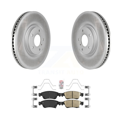 Coated Disc Rotors and Ceramic Brake Pads Kit-KGA-100320 - Kit.bestparts.ca