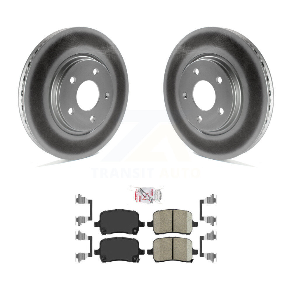 Coated Disc Rotors and Ceramic Brake Pads Kit-KGA-100322 - Kit.bestparts.ca Kit.bestparts.ca