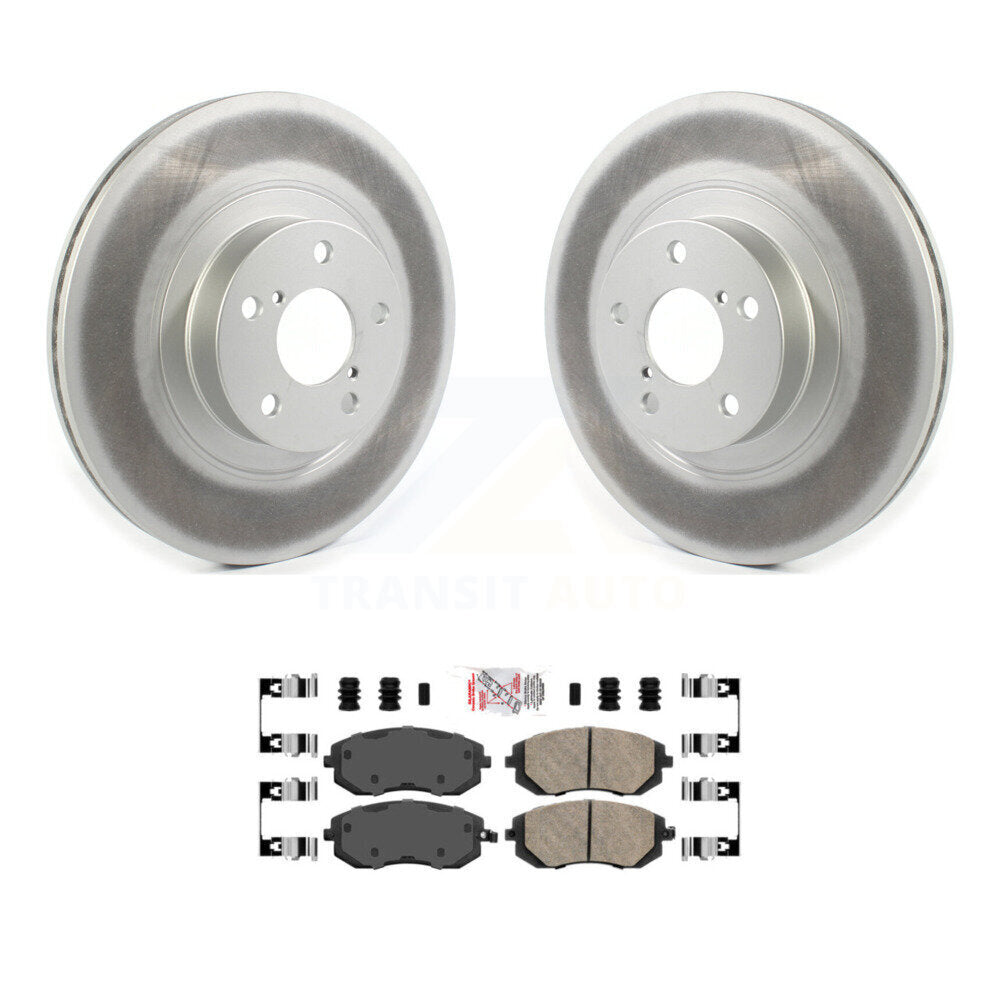 Coated Disc Rotors and Ceramic Brake Pads Kit-KGA-100346 - Kit.bestparts.ca Kit.bestparts.ca