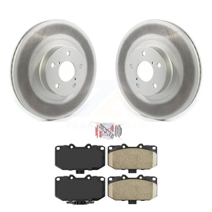 Coated Disc Rotors and Ceramic Brake Pads Kit-KGA-100347 - Kit.bestparts.ca
