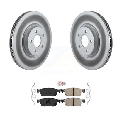 coated disc rotors and ceramic brake pads-kga-100352 - Kit.bestparts.ca