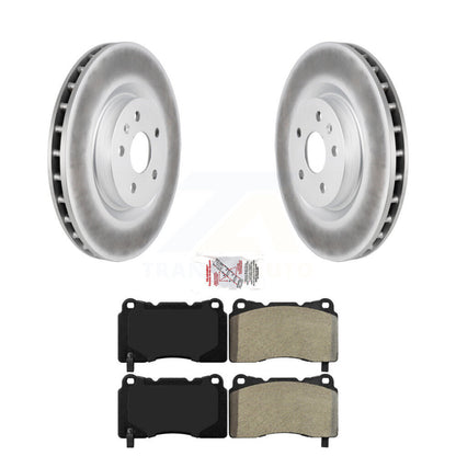 Coated Disc Rotors and Semi-Metallic Brake Pads Kit-KGA-100376 - Kit.bestparts.ca