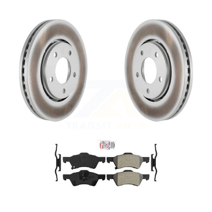 Coated Disc Rotors and Semi-Metallic Brake Pads Kit-KGA-100380 - Kit.bestparts.ca