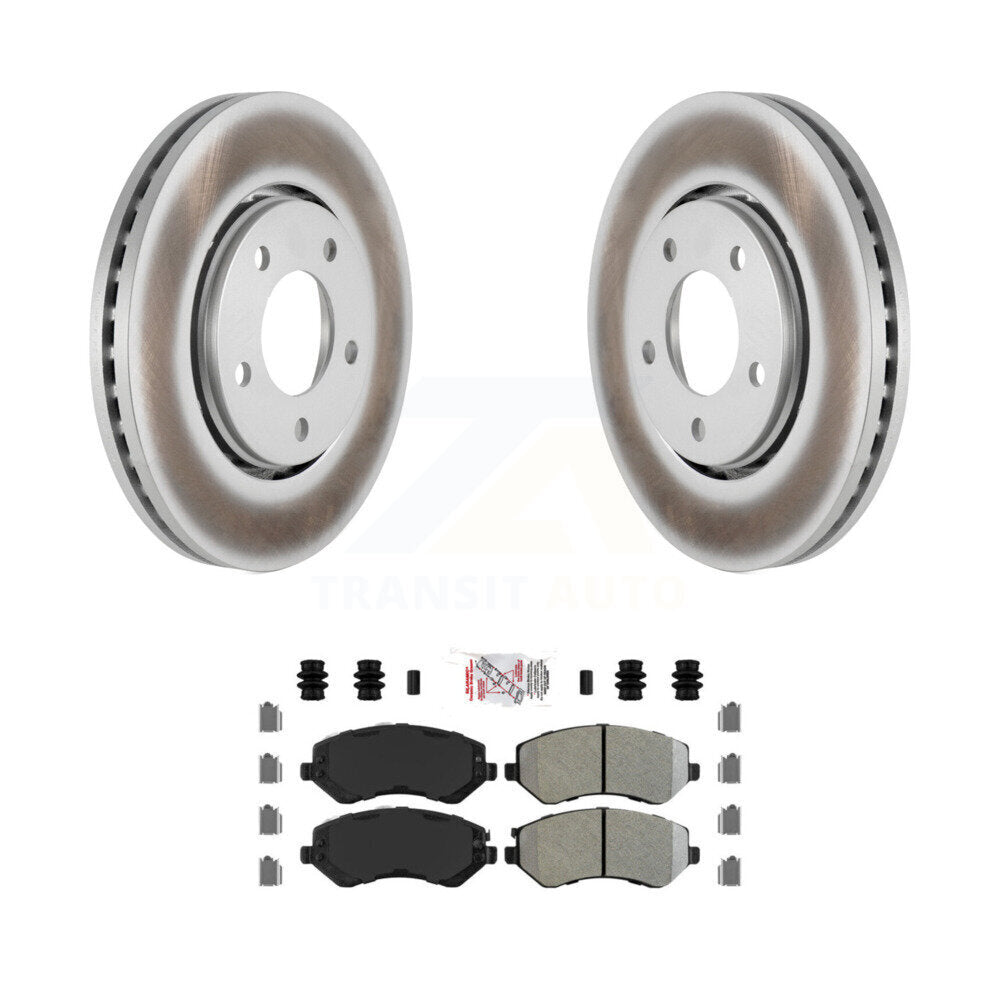Coated Disc Rotors and Semi-Metallic Brake Pads Kit-KGA-100382 - Kit.bestparts.ca Kit.bestparts.ca