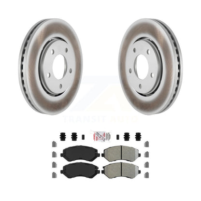 Coated Disc Rotors and Semi-Metallic Brake Pads Kit-KGA-100382 - Kit.bestparts.ca