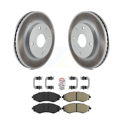 Coated Disc Rotors and Semi-Metallic Brake Pads Kit-KGA-100386 - Kit.bestparts.ca