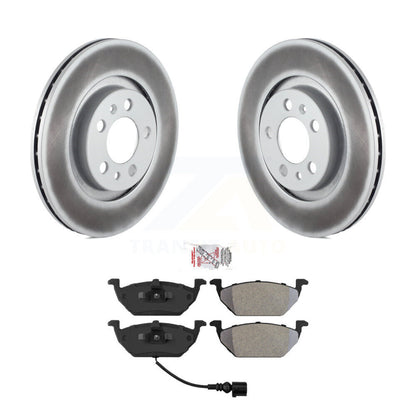 Coated Disc Rotors and Semi-Metallic Brake Pads Kit-KGA-100388 - Kit.bestparts.ca