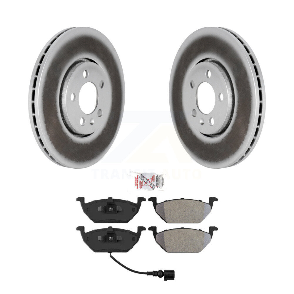 Coated Disc Rotors and Semi-Metallic Brake Pads Kit-KGA-100390 - Kit.bestparts.ca Kit.bestparts.ca