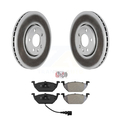 Coated Disc Rotors and Semi-Metallic Brake Pads Kit-KGA-100390 - Kit.bestparts.ca