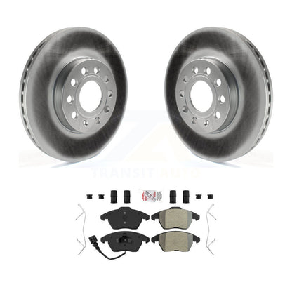 Coated Disc Rotors and Semi-Metallic Brake Pads Kit-KGA-100396 - Kit.bestparts.ca