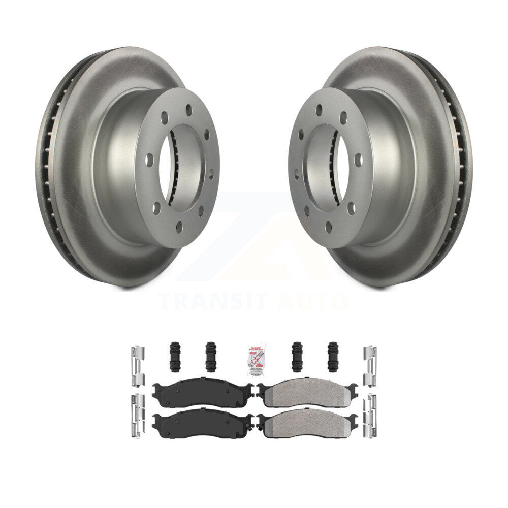 Coated Disc Rotors and Semi-Metallic Brake Pads Kit-KGA-100402 - Kit.bestparts.ca