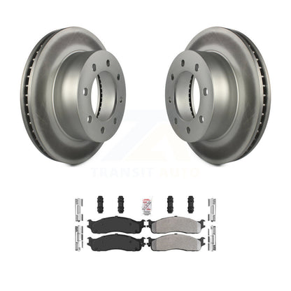 Coated Disc Rotors and Semi-Metallic Brake Pads Kit-KGA-100402 - Kit.bestparts.ca