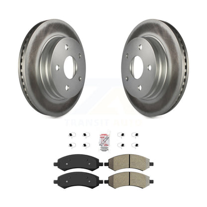 Coated Disc Rotors and Semi-Metallic Brake Pads Kit-KGA-100408 - Kit.bestparts.ca