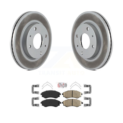 Coated Disc Rotors and Ceramic Brake Pads Kit-KGA-100410 - Kit.bestparts.ca