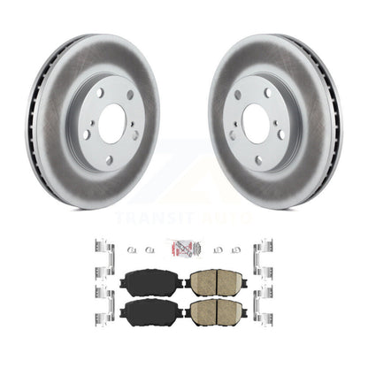 Coated Disc Rotors and Ceramic Brake Pads Kit-KGA-100416 - Kit.bestparts.ca