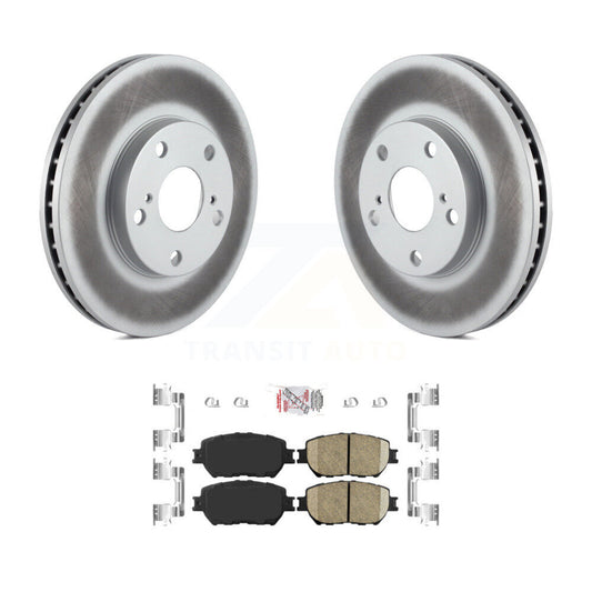Coated Disc Rotors and Ceramic Brake Pads Kit-KGA-100416 - Kit.bestparts.ca