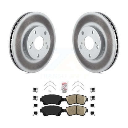 Coated Disc Rotors and Ceramic Brake Pads Kit-KGA-100424 - Kit.bestparts.ca