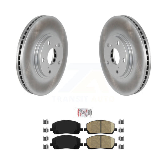 Coated Disc Rotors and Ceramic Brake Pads Kit-KGA-100427 - Kit.bestparts.ca