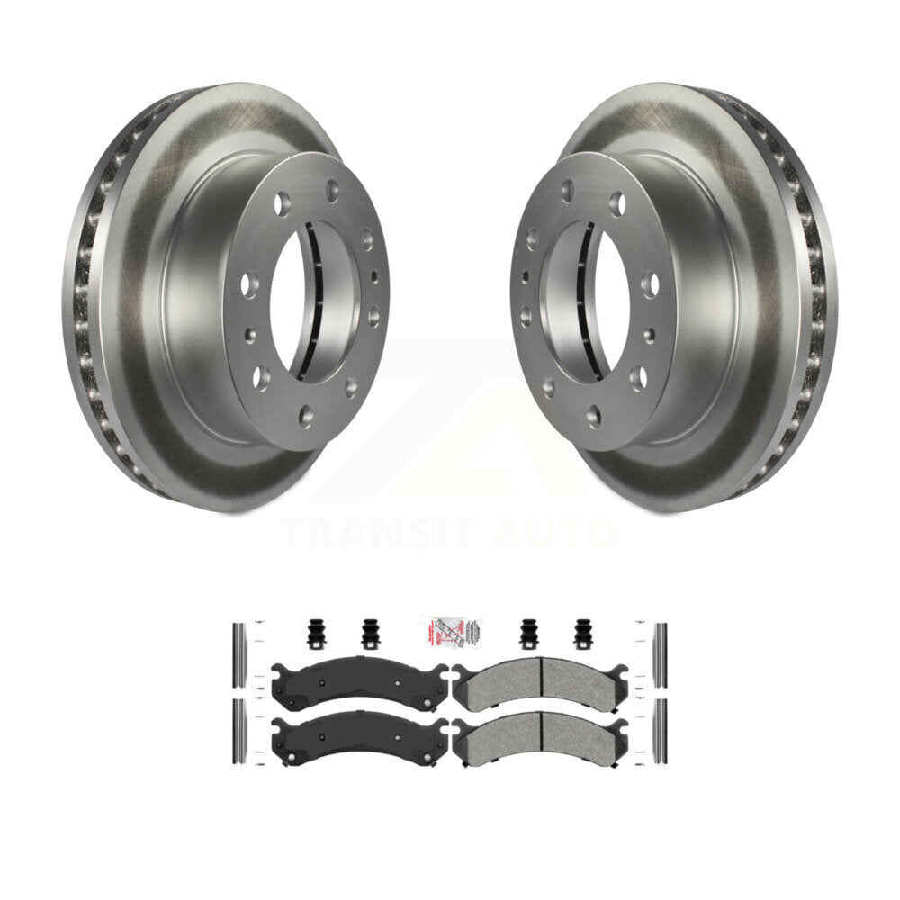 Coated Disc Rotors and Semi-Metallic Brake Pads Kit-KGA-100432 - Kit.bestparts.ca