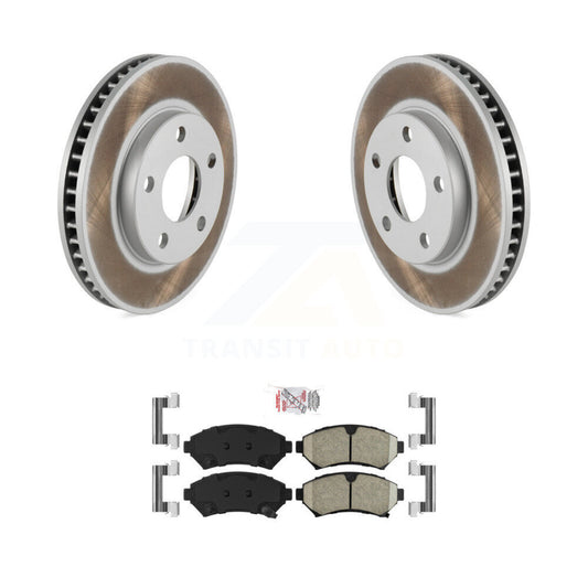 Coated Disc Rotors and Ceramic Brake Pads Kit-KGA-100435 - Kit.bestparts.ca