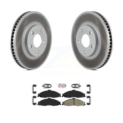 Coated Disc Rotors and Semi-Metallic Brake Pads Kit-KGA-100437 - Kit.bestparts.ca