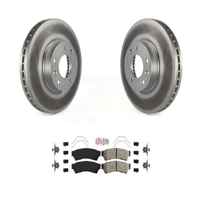 Coated Disc Rotors and Semi-Metallic Brake Pads Kit-KGA-100440 - Kit.bestparts.ca