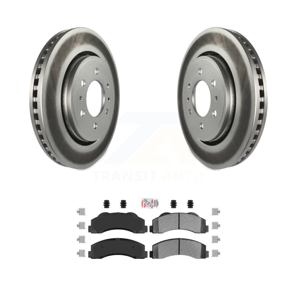 Coated Disc Rotors and Semi-Metallic Brake Pads Kit-KGA-100442 - Kit.bestparts.ca Kit.bestparts.ca