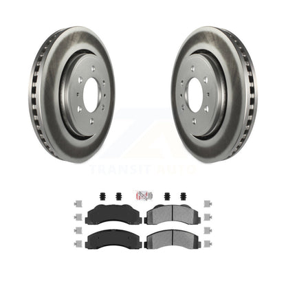 Coated Disc Rotors and Semi-Metallic Brake Pads Kit-KGA-100442 - Kit.bestparts.ca