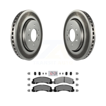 Coated Disc Rotors and Semi-Metallic Brake Pads Kit-KGA-100444 - Kit.bestparts.ca