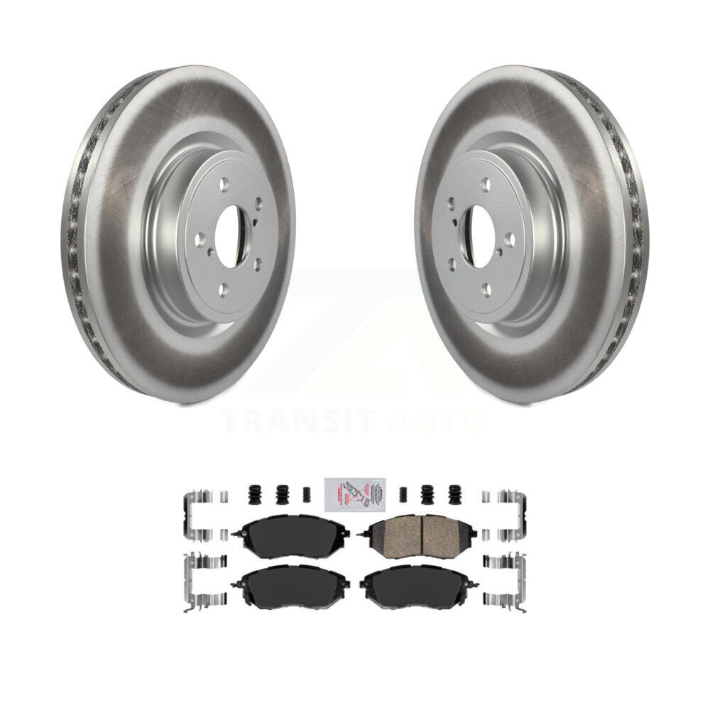 Coated Disc Rotors and Ceramic Brake Pads Kit-KGA-100448 - Kit.bestparts.ca Kit.bestparts.ca