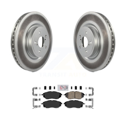 Coated Disc Rotors and Ceramic Brake Pads Kit-KGA-100448 - Kit.bestparts.ca
