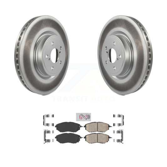 Coated Disc Rotors and Ceramic Brake Pads Kit-KGA-100449 - Kit.bestparts.ca