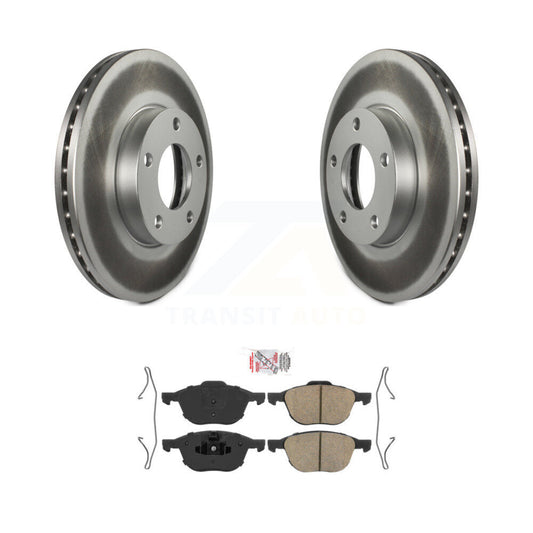 Coated Disc Rotors and Ceramic Brake Pads Kit-KGA-100457 - Kit.bestparts.ca