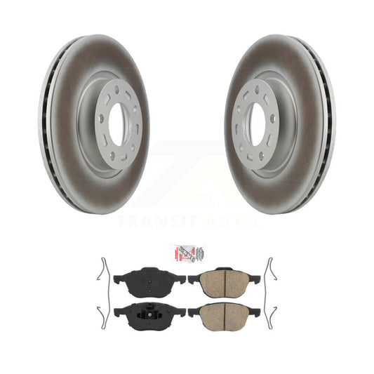 Coated Disc Rotors and Ceramic Brake Pads Kit-KGA-100459 - Kit.bestparts.ca
