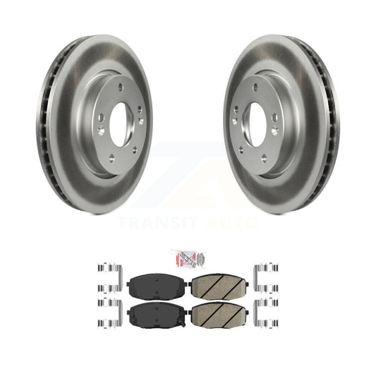 Coated Disc Rotors and Ceramic Brake Pads Kit-KGA-100469 - Kit.bestparts.ca