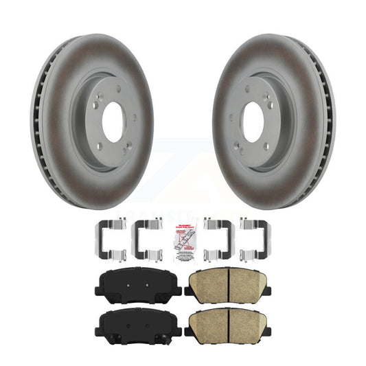 Coated Disc Rotors and Ceramic Brake Pads Kit-KGA-100472 - Kit.bestparts.ca