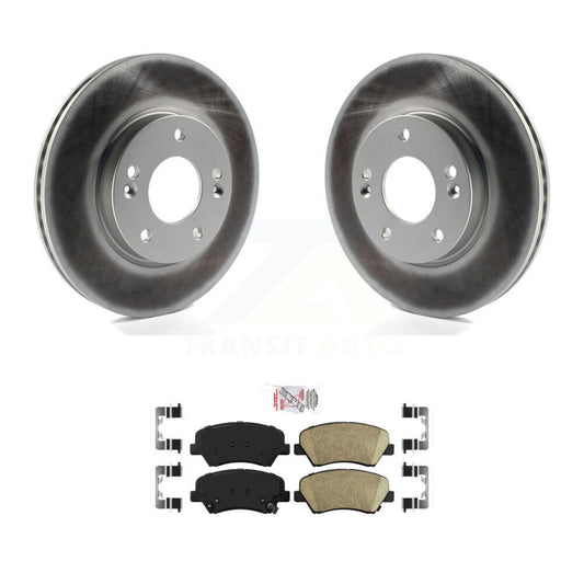 Coated Disc Rotors and Ceramic Brake Pads Kit-KGA-100474 - Kit.bestparts.ca