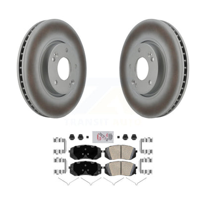Coated Disc Rotors and Ceramic Brake Pads Kit-KGA-100479 - Kit.bestparts.ca