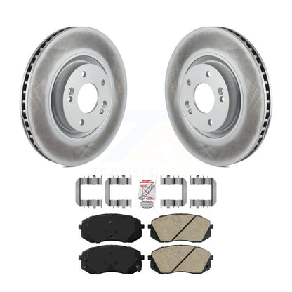 coated disc rotors and ceramic brake pads-kga-100480 - Kit.bestparts.ca