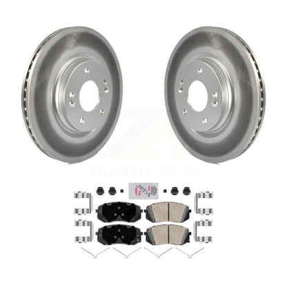 Coated Disc Rotors and Ceramic Brake Pads Kit-KGA-100489 - Kit.bestparts.ca