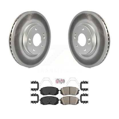Coated Disc Rotors and Ceramic Brake Pads Kit-KGA-100490 - Kit.bestparts.ca