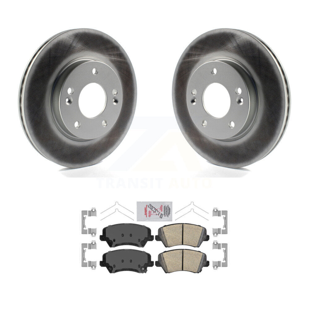 Coated Disc Rotors and Ceramic Brake Pads Kit-KGA-100493 - Kit.bestparts.ca