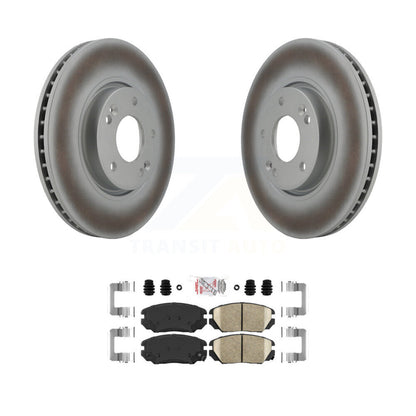 Coated Disc Rotors and Ceramic Brake Pads Kit-KGA-100495 - Kit.bestparts.ca
