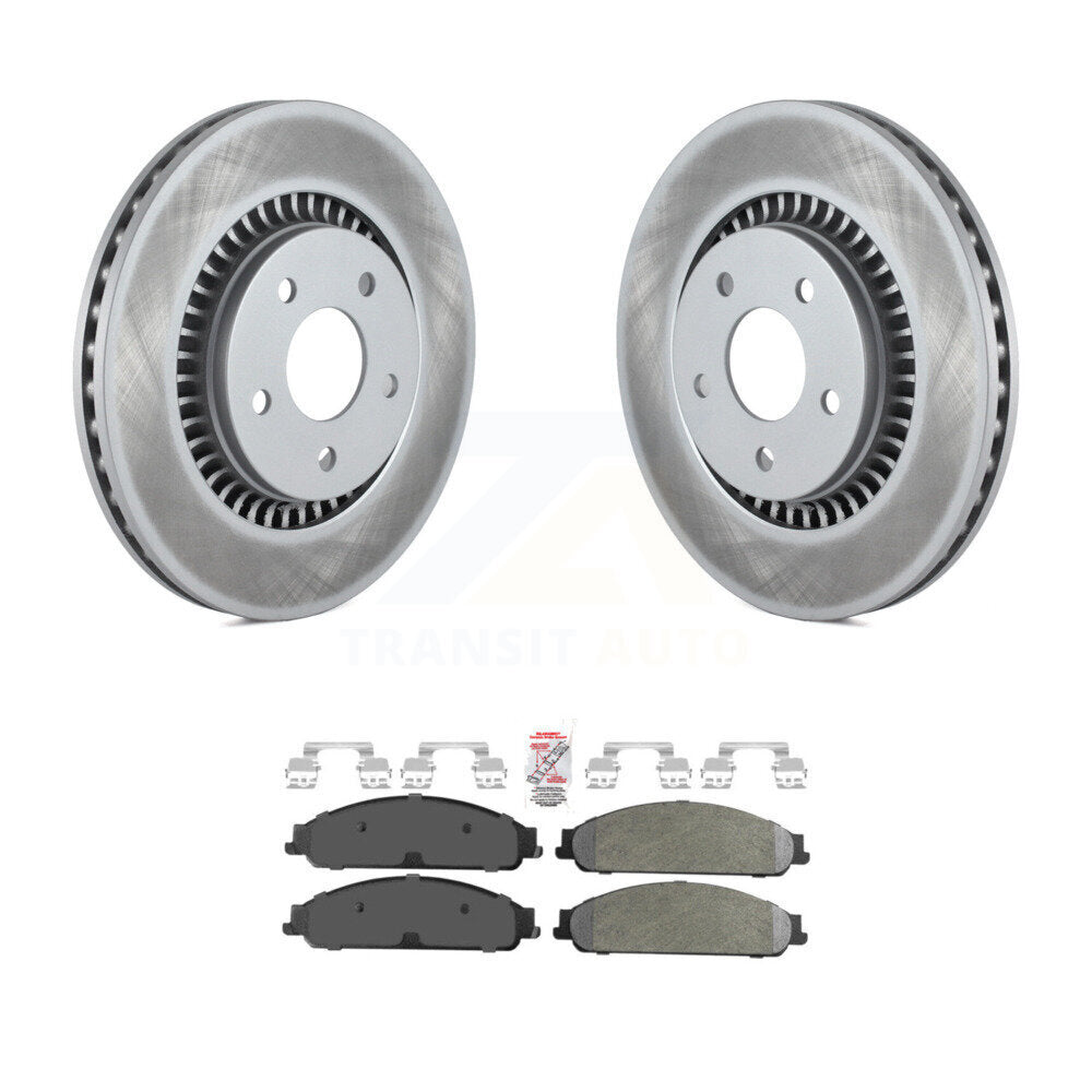 Coated Disc Rotors and Semi-Metallic Brake Pads Kit-KGA-100498 - Kit.bestparts.ca Kit.bestparts.ca