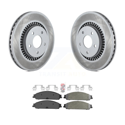 Coated Disc Rotors and Semi-Metallic Brake Pads Kit-KGA-100498 - Kit.bestparts.ca