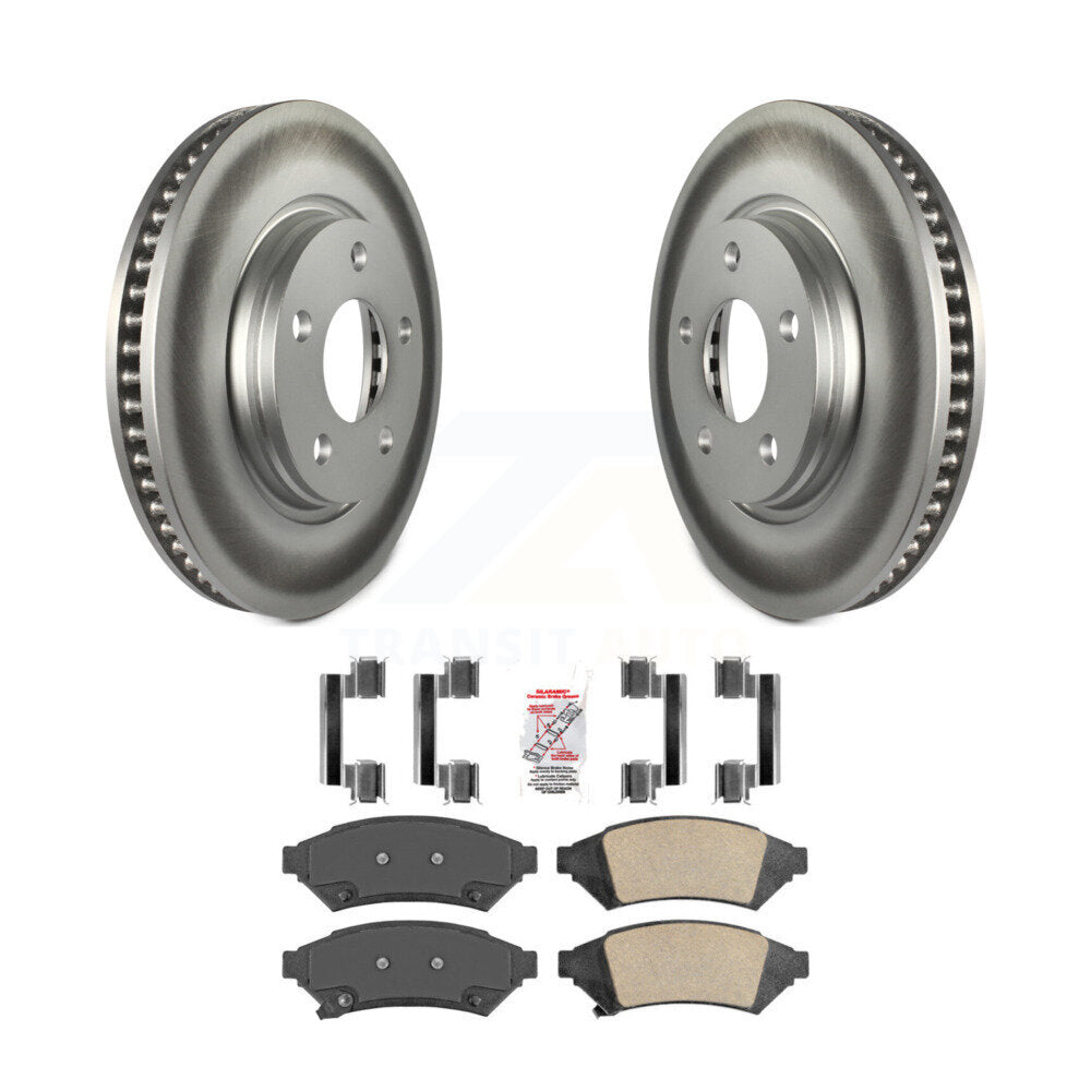 Coated Disc Rotors and Ceramic Brake Pads Kit-KGA-100505 - Kit.bestparts.ca Kit.bestparts.ca
