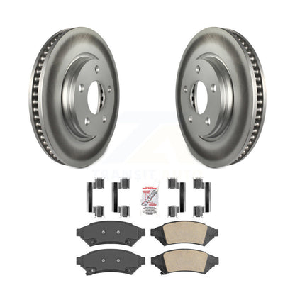 Coated Disc Rotors and Ceramic Brake Pads Kit-KGA-100505 - Kit.bestparts.ca