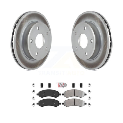 Coated Disc Rotors and Semi-Metallic Brake Pads Kit-KGA-100512 - Kit.bestparts.ca